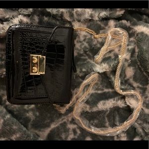 small black bag